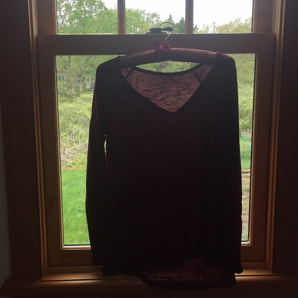 Burgundy Cozy Knit Sweater